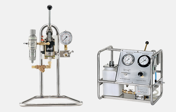 High pressure test system